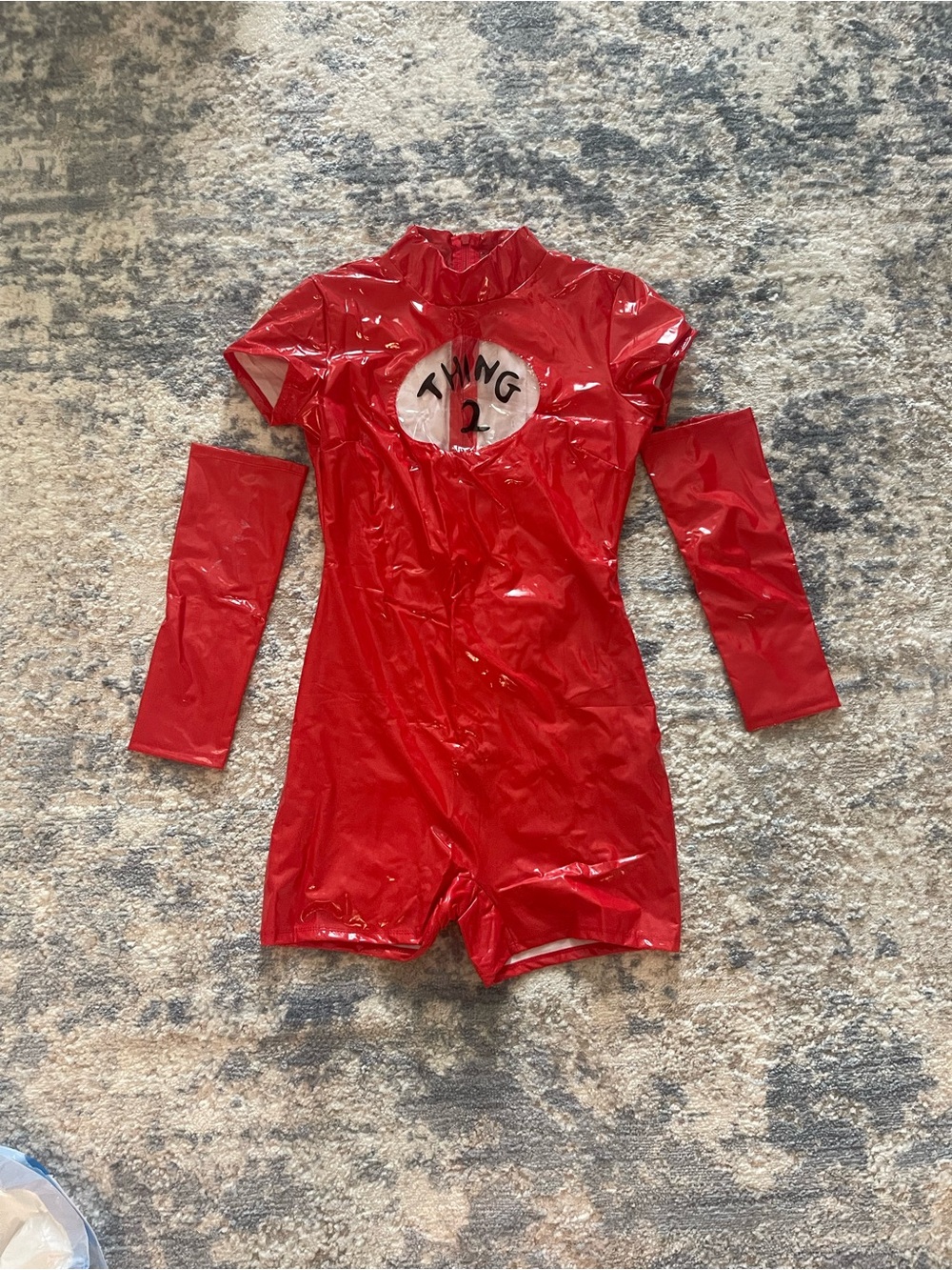 Thing 1/thing 2 Halloween costume